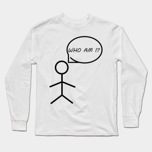 Self Question Long Sleeve T-Shirt